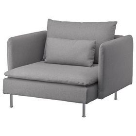 IKEA 29452058 Söderhamn Tonerud Gri Tekli Koltuk