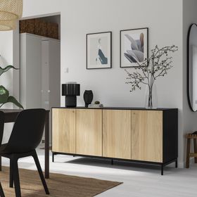 IKEA 30507012 Siyah Meşe Konsol