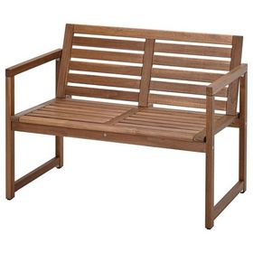 IKEA 30510302 Nammarö Açık Kahverengi Bahçe Bankı