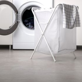 IKEA 30553607 Jall Beyaz Çamaşır Sepeti