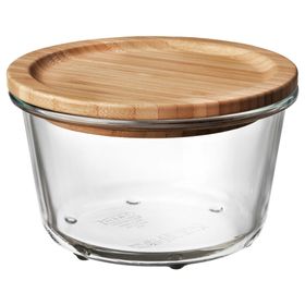 IKEA 365+ Cam 600 ml Kapaklı Saklama Kabı