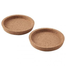 IKEA 365+ Mantar 10 cm 2 Adet Bardak Altlığı