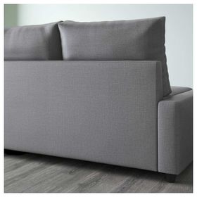 IKEA 39216754 Friheten Skiftebo Koyu Gri Bazalı Yataklı Köşe Kanepe