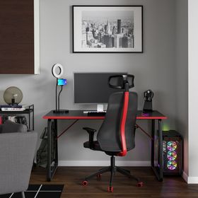 IKEA 39490960 Siyah Oyuncu Masa Sandalye Seti