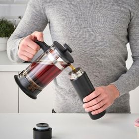 IKEA 42526727213722 Undersöka Paslanmaz 0.4 Litre Siyah Çelik Termos