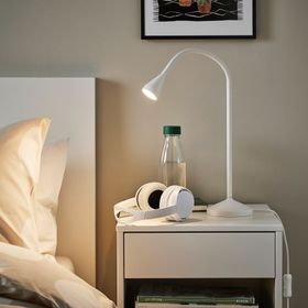 IKEA 50404918 Navlınge Beyaz Ledli Çalışma Lambası