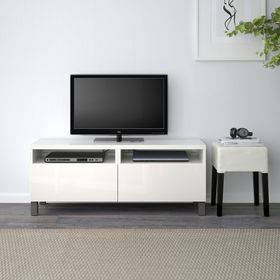 IKEA 59428967 Beyaz Tv Sehpası