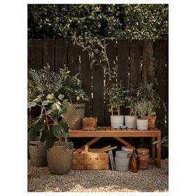 IKEA 60510310 Açık Kahverengi Nammarö Bahçe Bankı