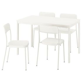 IKEA 79589959 Beyaz Yemek Masası Takımı