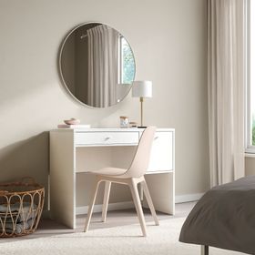 IKEA 80430746 Beyaz Makyaj Masası