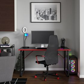IKEA 89490948 Siyah Oyuncu Masa Sandalye Seti