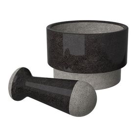 IKEA Adelsten 1 Siyah Pas Tutmaz Mermer Standart Moerser