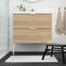 IKEA Alstern Beyaz 50x80 cm Ayak Havlusu