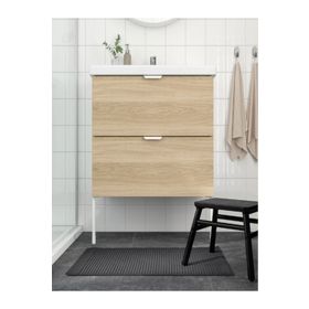 IKEA Alstern Koyu Gri 50x80 cm Ayak Havlusu