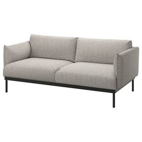 IKEA Applaryd Lejde Açık Gri 2'li Kanepe