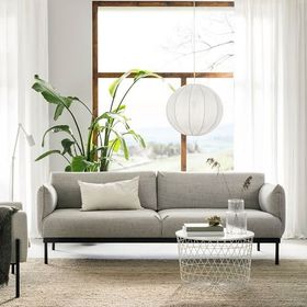 IKEA APPLARYD Lejde Açık Gri 3'lü Kanepe