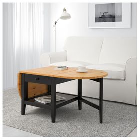 IKEA Arkelstorp Siyah 140x52 cm Orta Sehpa