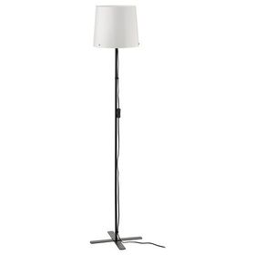 IKEA Barlast Siyah Beyaz 150 cm Yer Lambası