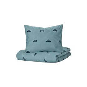 IKEA Barndrom Mavi 150x200 50x60 cm Çocuk Nevresim Takımı