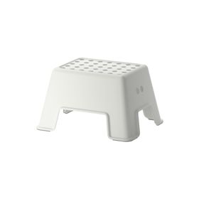 IKEA Bebek Çocuk Bolmen Kaymaz Tabanlı Beyaz Banyo Taburesi
