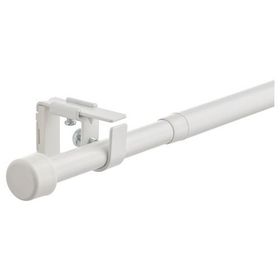 IKEA Bekrafta Beyaz 120 210 cm 19 mm Perde Çubuğu Seti