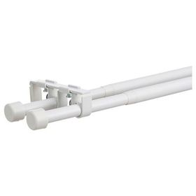 IKEA Bekrafta Beyaz 120 210 cm 19 mm Perde Çubuğu Seti