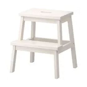 IKEA Bekvam Beyaz 43x50 cm Basamaklı Tabure
