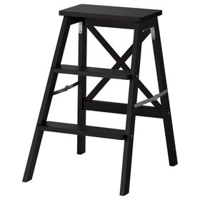 IKEA Bekvam Siyah 63 cm Portatif Merdiven
