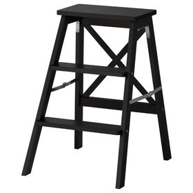 IKEA Bekvam Siyah 63 cm Portatif Merdiven