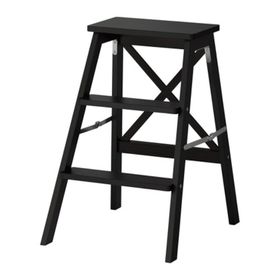 IKEA Bekvam Siyah 63 cm Portatif Merdiven