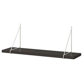 IKEA Bergshult Pershult Venge Beyaz 80x20 cm Duvar Rafı