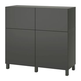 IKEA Besta 09508155 Koyu Gri Dolap