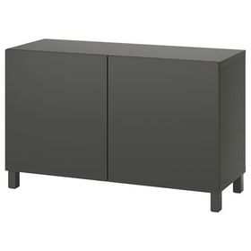 IKEA Besta 49508035 Koyu Gri Dolap