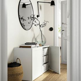 IKEA Besta 59324564 Beyaz Dolap