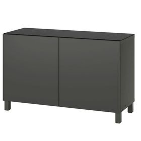IKEA Besta 59518878 Koyu Gri Dolap