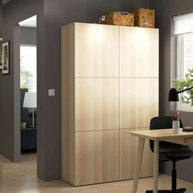 IKEA Besta 99071507 Meşe Görünümlü Dolap
