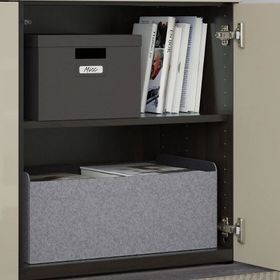 IKEA Besta Venge Parlak Cila Bej 120x40x192 CM Dolap Kombinasyonu
