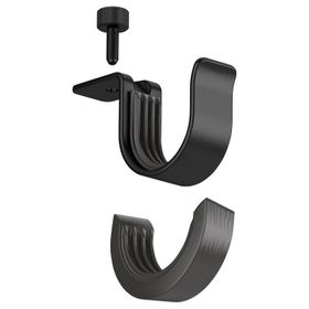 IKEA Bettdlig Siyah 60 mm Perde Çubuğu Desteği