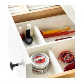 IKEA Bıllıngen Beyaz 33 X 17 cm Düzenleyici Çekmece - Raf Düzenleyici