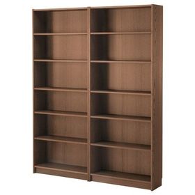 IKEA BILLY Kitaplık Kahverengi Dişbudak Kaplama 40x28x106 cm