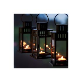 IKEA Borrby 28 cm Siyah Fener