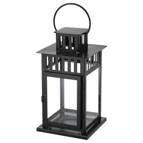 IKEA Borrby 28 cm Siyah Fener