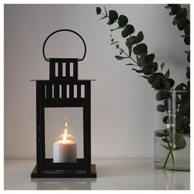 IKEA Borrby 28 cm Siyah Fener