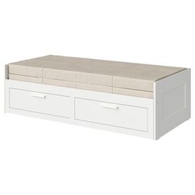 IKEA Brımnes Beyaz 80x200 cm Divan