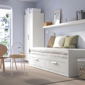 IKEA Brımnes Beyaz 80x200 cm Divan