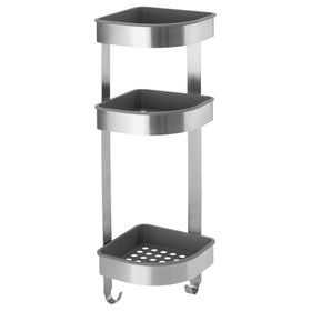 IKEA Brogrund Paslanmaz Çelik 19x58 cm Duş Sepeti