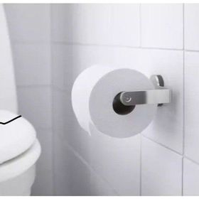 IKEA BROGRUND Paslanmaz Çelik Tuvalet Kağıtlığı