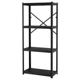 IKEA Bror Siyah 65x40x110 cm Raf Ünitesi