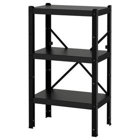 IKEA Bror Siyah 65x40x110 cm Raf Ünitesi