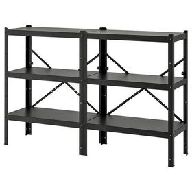 IKEA Bror Siyah 65x40x110 cm Raf Ünitesi